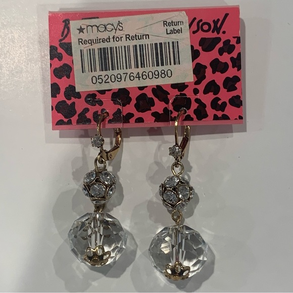 Betsey Johnson Earrings - Picture 2 of 3